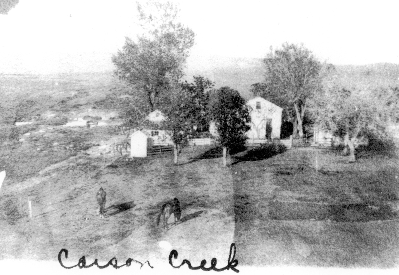 Carson Creek ranch (photo courtesy of El Dorado County Historical Museum photographic collection)