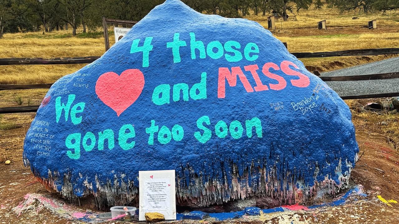 El Dorado Hills rocks: gone too soon (2025, by the creators)