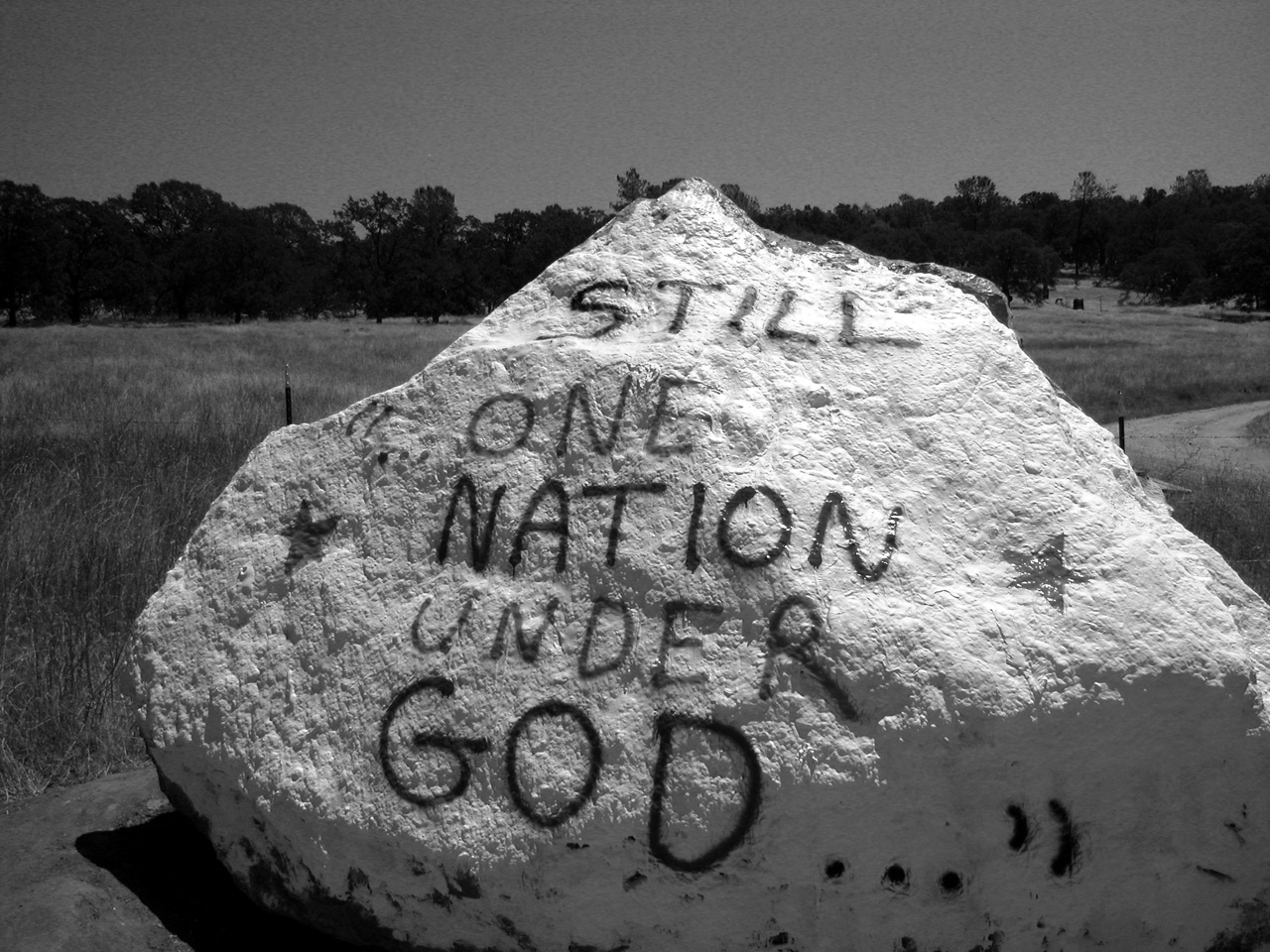 El Dorado Hills rocks: under god (2003, by the creators)