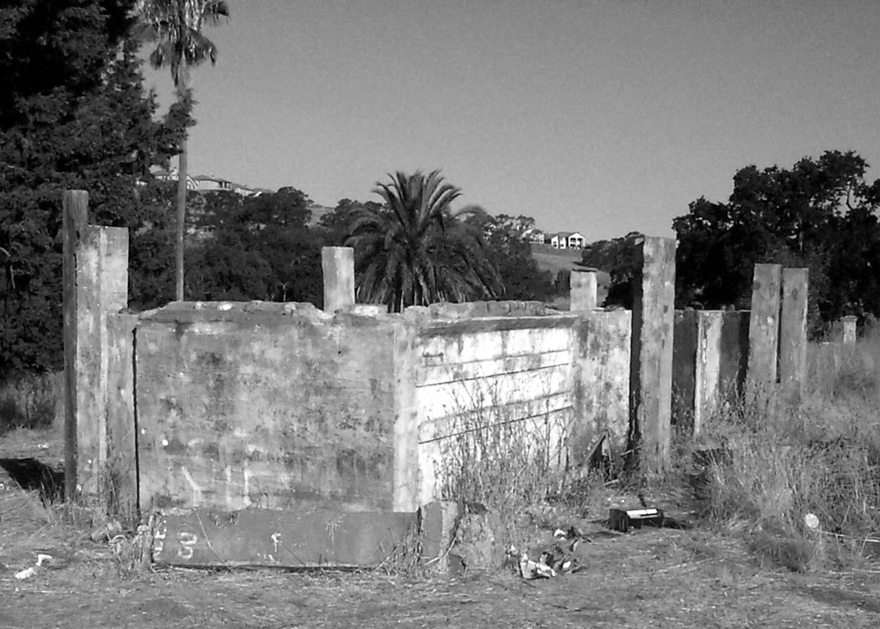Fitch Ranch watering troughs(2003, by the creators)