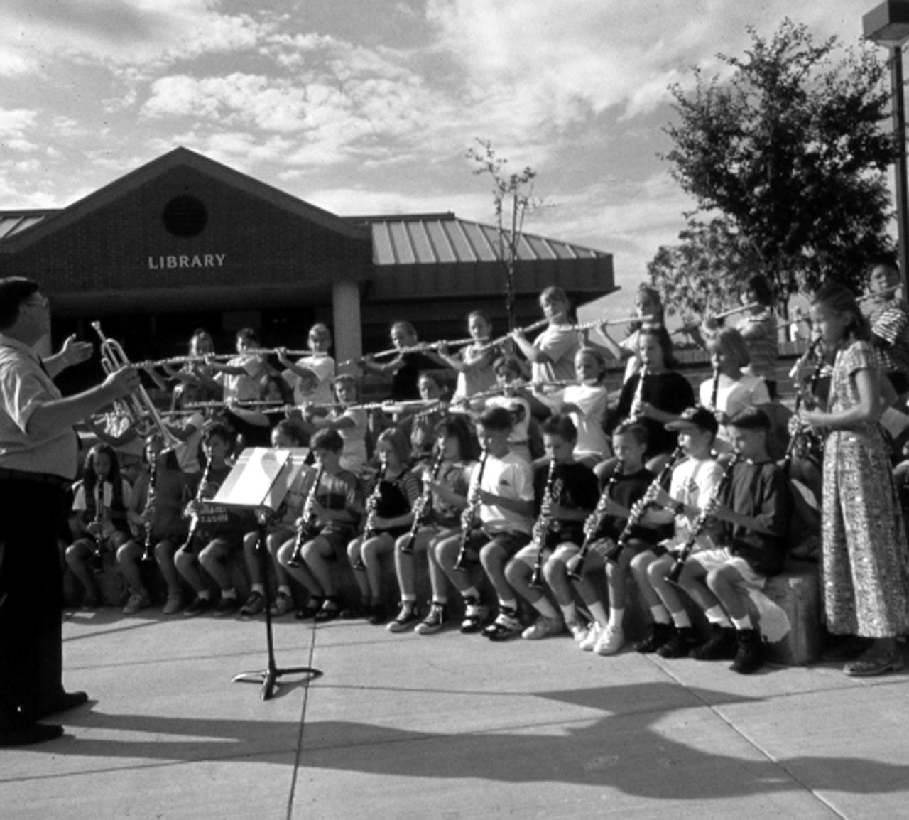 Band at Rolling Hills Middle School (2003, by Serrano/Parker)