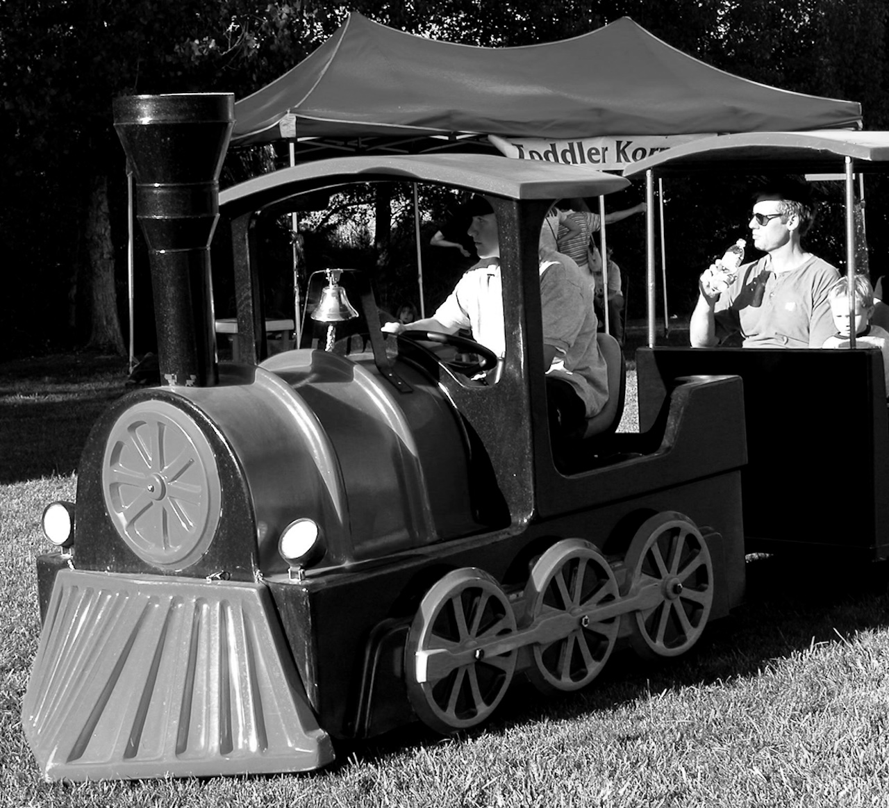 Train at the celebration (2002, by the creators)